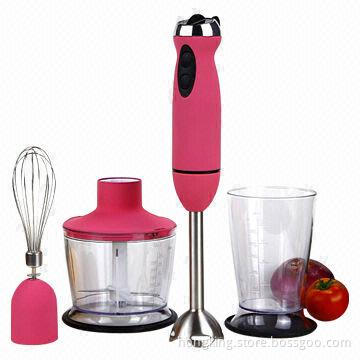 Hand Blender with Chopper and Egg Whisk